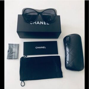 Chanel Black Sunglasses